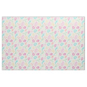 Paisley Bright Boho Folk Pattern auf Weiß Stoff (Fat Quarter (45,7 x 55,9 cm))