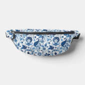 Paisley Bum Bag Blue and White Floral Fanny Pack Bauchtasche (Ablage )