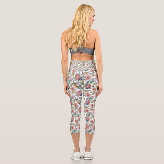 Paisley Capri Leggings (Rückseite)