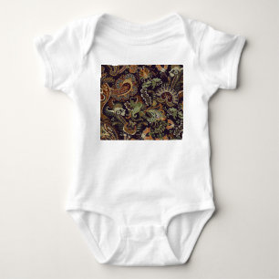 Paisley Colorful Textile: Ethnisches Vintages Desi Baby Strampler