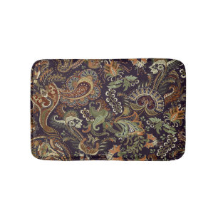 Paisley Colorful Textile: Ethnisches Vintages Desi Badematte