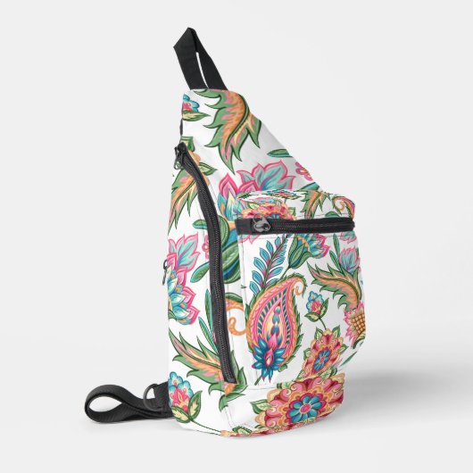 Paisley Crossbody Bag (Linke Seite)