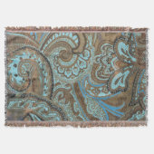 Paisley Damask - Blanket Decke (Vorderseite)