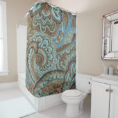 Paisley Damask - Duschvorhang (Beispiel)