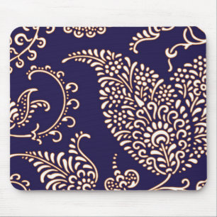 Paisley des Damastes Vintages girly Mousepad