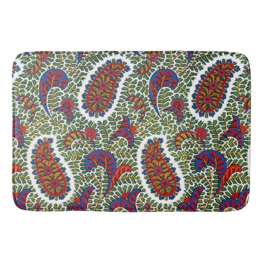 Paisley Design #12 bei SusieJayne Badematte (Vorderseite)