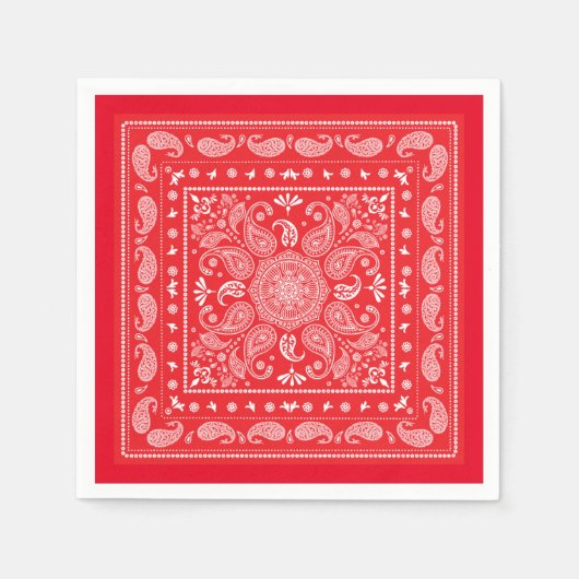 Paisley Design-1 Paper Napkin Serviette (Vorderseite)