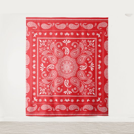 Paisley Design-1 Tapestry Wandteppich (Vorderseite)
