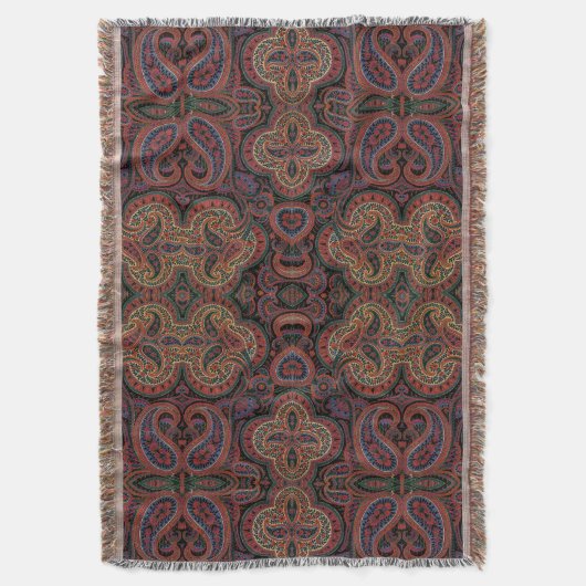 Paisley Design #4 bei SusieJayne Decke (Vorderseite Vertikal)