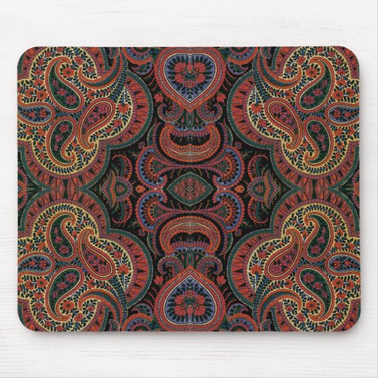 Paisley Design #4 bei SusieJayne Mousepad (Vorne)