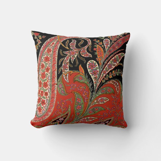 Paisley Design #5 bei SusieJayne Kissen (Vorderseite)