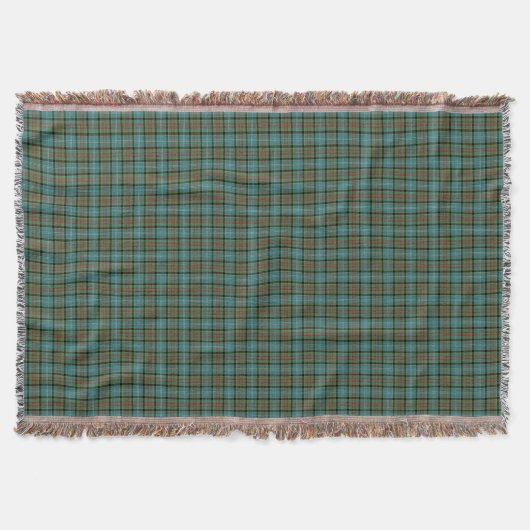Paisley District Tartan Throw Blanket Decke (Vorderseite)