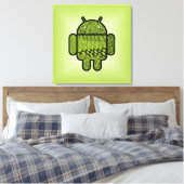 Paisley Doodle-Zeichen für Android™ Leinwanddruck (Insitu (Schlafzimmer))