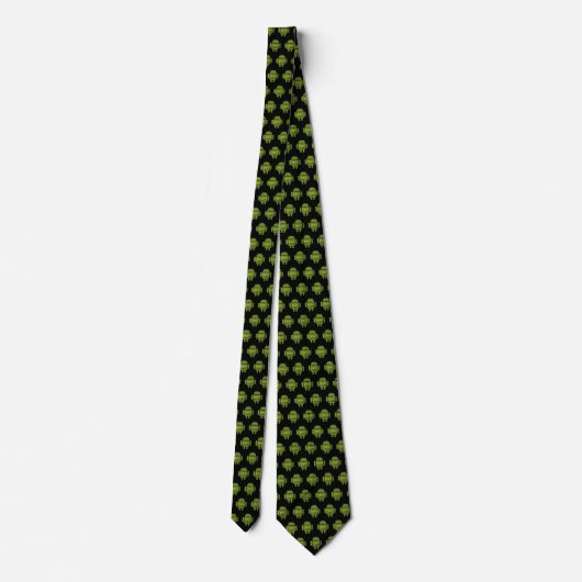Paisley Doodle-Zeichen für Android™ Neck Tie Krawatte (Rückseite)