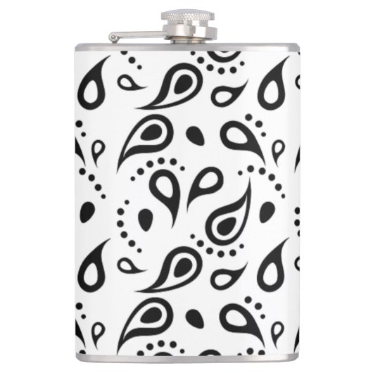 PAISLEY DRINT FLACHMANN (Vorderseite)