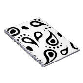 PAISLEY DRINT NOTIZBLOCK (Rechte Seite)