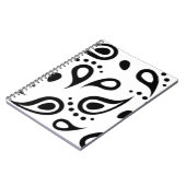 PAISLEY DRINT NOTIZBLOCK (Linke Seite)