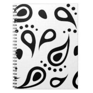 PAISLEY DRINT NOTIZBLOCK