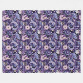 Paisley-Druck-Flanelldecke Fleecedecke (Vorderseite (Horizontal))