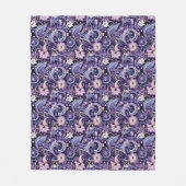 Paisley-Druck-Fleece-Decke Fleecedecke (Vorderseite)