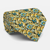 Paisley-Druck Herren Krawatte (Gerollt)