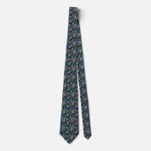 Paisley-Druck Herren Krawatte (Vorderseite)