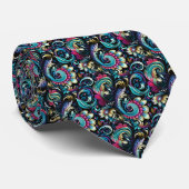 Paisley-Druck Herren Krawatte (Gerollt)