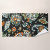 Paisley. Ein auf Tradition basierendes nahtloses M Badehandtuch (Badehandtuch)