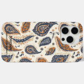 Paisley Elegance - Artistic Fusion Global Flair Case-Mate iPhone Hülle (Rückseite (Horizontal))