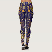 Paisley Elegance: Textile Designmuster Leggings (Rückseite)
