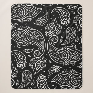 Paisley Eleganz: nahtloses ethnisches Muster. Sherpadecke