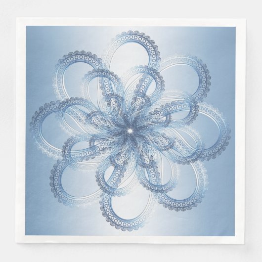 Paisley-Element. Serviette (Vorderseite)