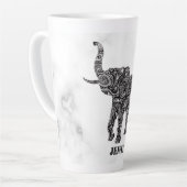 Paisley Elephant Milchtasse (Linke Ecke)