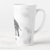 Paisley Elephant Milchtasse (Rechts)