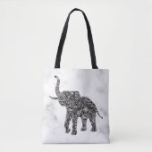 Paisley Elephant Tasche (Vorderseite)