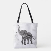 Paisley Elephant Tasche (Rückseite)