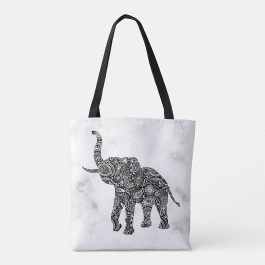 Paisley Elephant Tasche (Rückseite)
