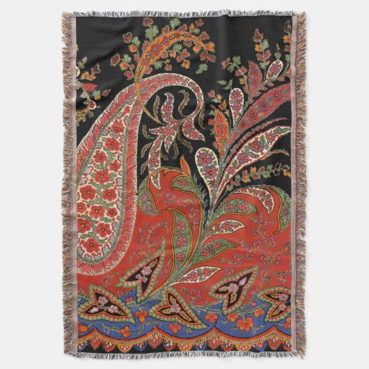 Paisley-Entwurf #5 bei SusieJayne Decke (Vorderseite Vertikal)