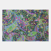 Paisley Fantasy Geschenkpapier Set (Vorderseite 2)