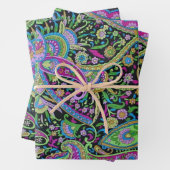 Paisley Fantasy Geschenkpapier Set (Beispiel)