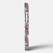 Paisley Floral Doodle Muster Case-Mate iPhone Hülle (Rückseite / Links)