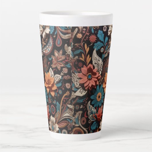 Paisley Floral Milchtasse (Vorderseite)