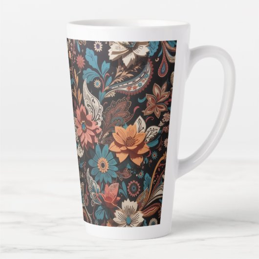 Paisley Floral Milchtasse (Rechts)