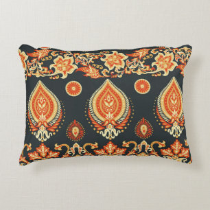 Paisley Floral: Oriental Ethnic Seamless Dekokissen