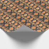 Paisley Floral: Oriental Ethnic Seamless Geschenkpapier (Ecke)