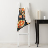 Paisley Floral: Oriental Ethnic Seamless Sherpadecke (Beispiel)