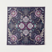 Paisley floral pattern wandteppich (Vorderseite (Horizontal))