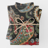 Paisley Fraktal Geschenkpapier Set (Beispiel)