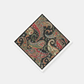 Paisley Fraktal Serviette (Ecke)