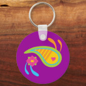 Paisley Fun Schlüsselanhänger (Vorderseite)